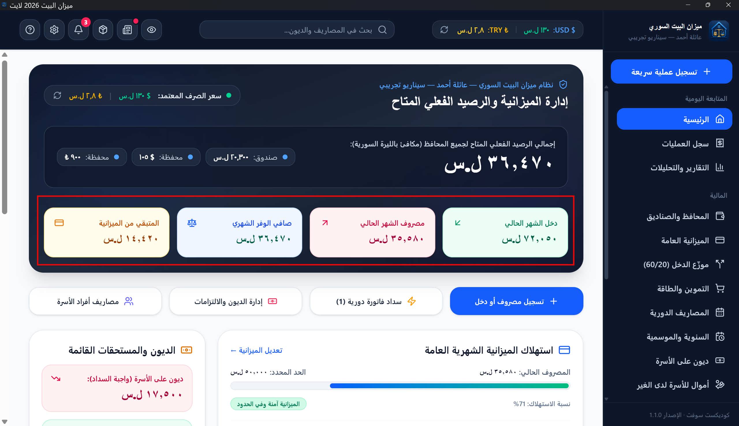 البطاقات الأربع